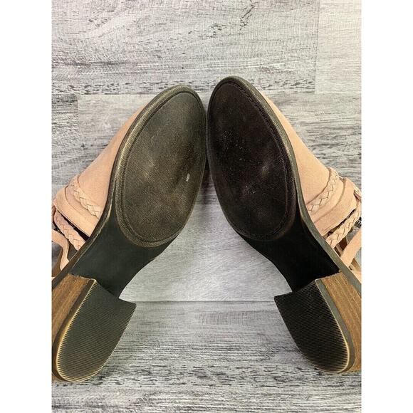 Caslon Liam Womens Braided Suede Ankle Booties Size 6.5M - Picture 8 of 8